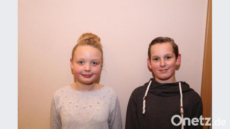 Das Kinderprinzenpaar Mira I. und Kevin II. Bild: egl
