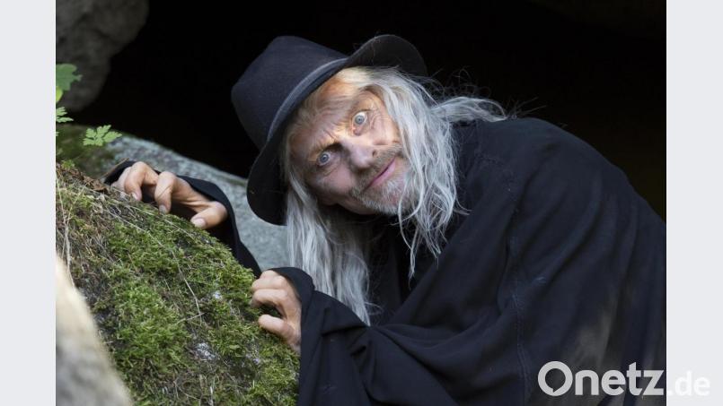 Fernsehstar Eisi Gulp schlüpft im Sommer 2020 in die Rolle des "Boandlkramer" bei den Luisenburg-Festspielen. Bild: Luisenburg-Festspiele/Dietz Harald