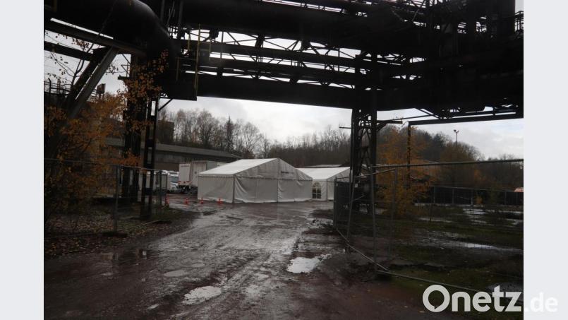 Die Hochofen-Plaza wird zur Filmkulisse. Bild: mfh