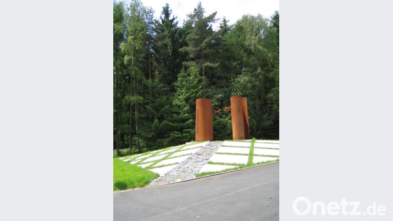Das Mahnmal für die Opfer am Eisernen Vorhang zwischen Svatý Kříž und dem Grenzübergang. Bild: gjb