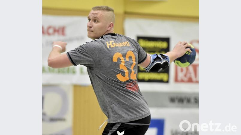 Auch auf die Treffsicherheit von David Zilak (Bild) hofft Trainer Roman Will beim Auswärtsspiel der HG Amberg beim TV Altdorf. Bild: Hubert Ziegler