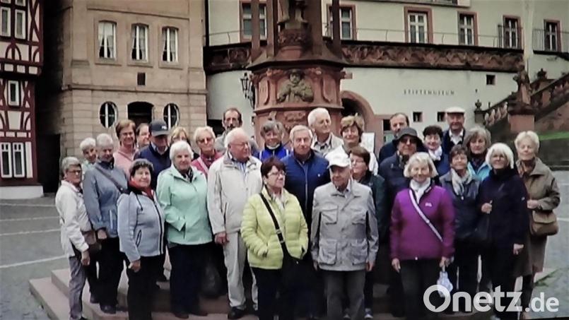 Viel Sehenswertes bestaunten die Reiseteilnehmer auf ihrer Fahrt nach Frankfurt, Würzburg und Aschaffenburg. Bild: hme