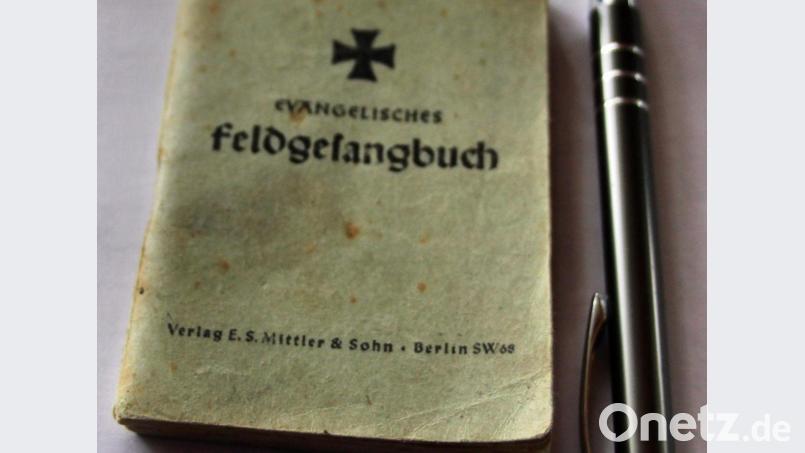 Das Feldgesangbuch, ein Büchlein zehn Zentimeter hoch und sieben breit. Bild: upl