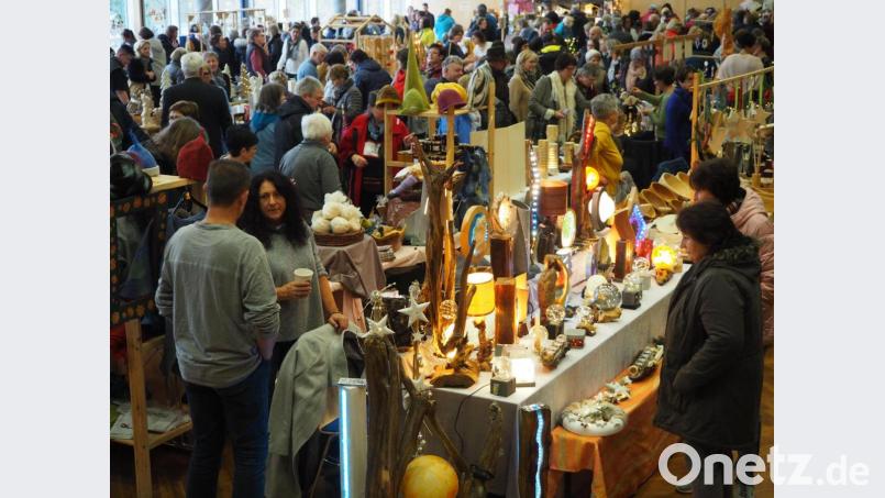 In der Stadthalle ist zu Stoßzeiten viel los. Bild: krb