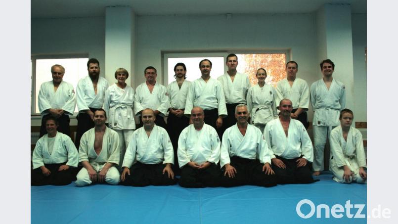 Tschechische und deutsche Aikidokas trafen sich zum gemeinsamen Training. Bild: exb