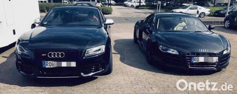 Der Fuhrpark der angeklagten Brüder. Bild: exb