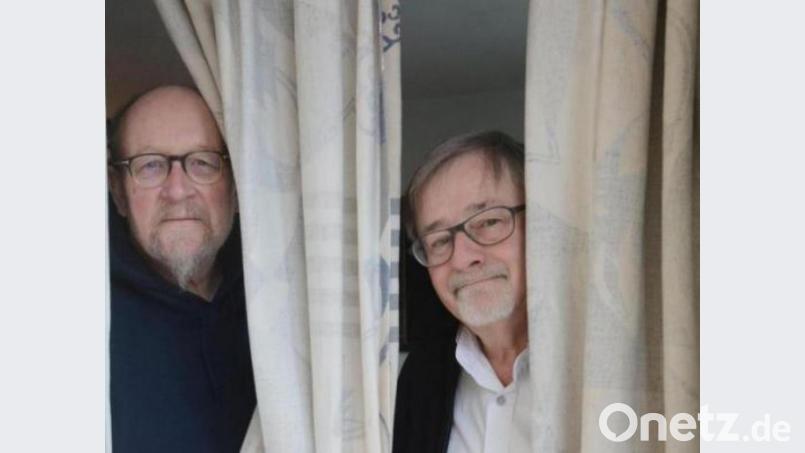 Tapfer: Veit Wagner (rechts) und sein Stellvertreter Stefan Voit. Archivbild: Gabi Schönberger