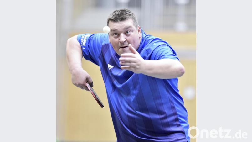 Matthias Hummel vom TTSC Kümmersbruck zeigte gegen den ehemaligen Bayerischen Meister eine Top-Leistung. Bild: Ziegler