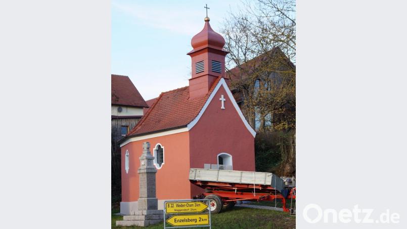 Die Dorfkapelle, ein Kleinod mitten in Rottendorf wird renoviert. Bild: weu