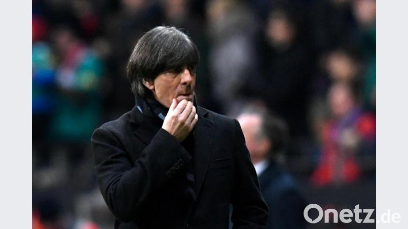 Bundestrainer Joachim Löw am Dienstagabend beim Spiel gegen Nordirland. Bild: Tom Weller/dpa