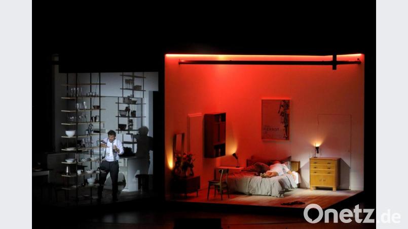 Szene aus „Die tote Stadt“ an der Staatsoper München. Bild:  Winfried Hösl