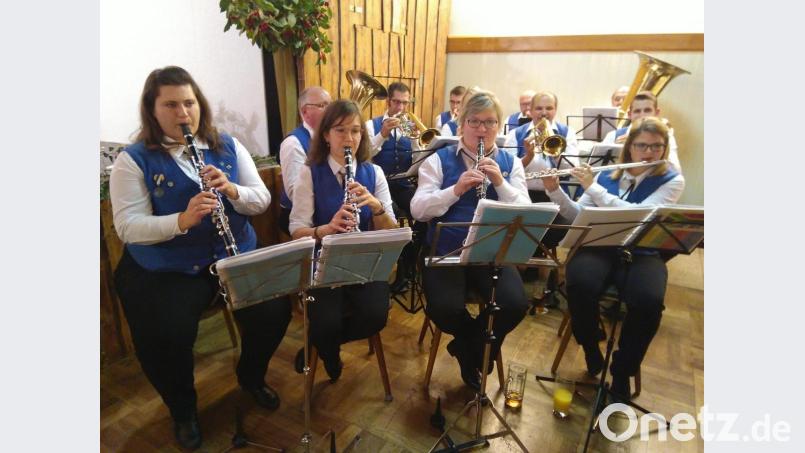 Musikalisch brillant war der Blechaffa der Hahnbacher Marktbläser. Bild: mma