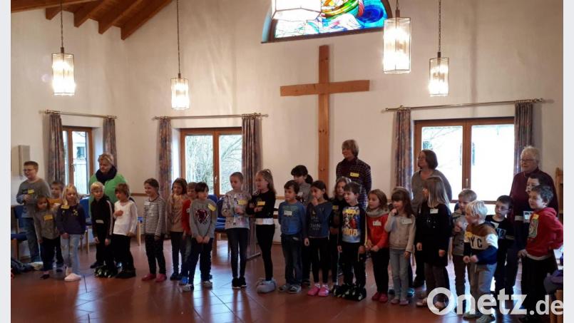 Ein buntes Programm für Kinder bot die evangelische Kirchengemeinde am Buß- und Bettag. Bild: exb