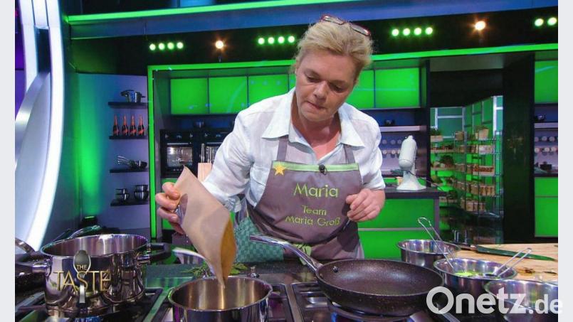 Maria Frank aus Pullenreuth scheidet im Halbfinale von &quot;The Taste&quot; aus. Das Finale ist am Mittwoch, 27. Novebmer, um 20.15 Uhr in Sat.1 zu sehen. Bild: SAT.1