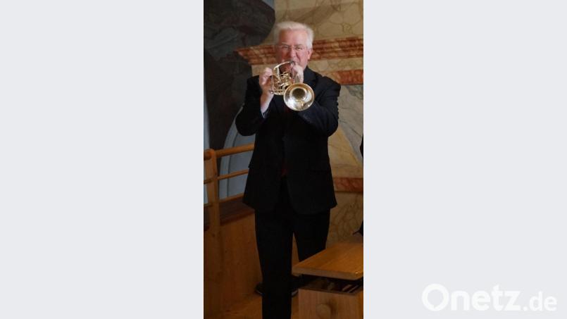 Der in der Region gut bekannte Trompeter Paul Windschüttl zählt zur Musikerriege, die beim Oratorienkonzert am 30. November in Schönsee auftreten wird. Archivbild: weu