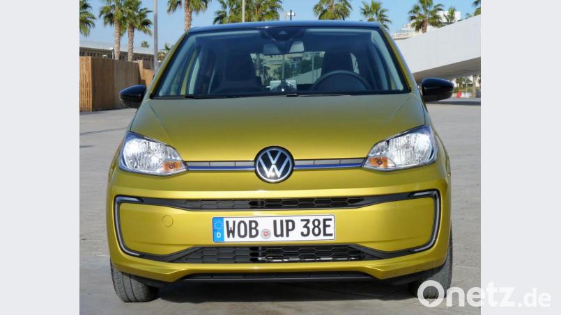 Macht schon auch optisch etwas her, der neue VW e-Up. Bild: bz