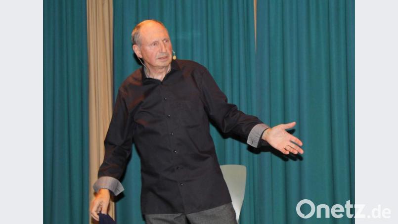 Märchenerzähler Dieter Wank. Bild: Schönberger, Ferdinand [fsb]