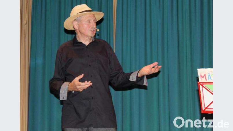 Märchenerzähler Dieter Wank. Bild: Schönberger, Ferdinand [fsb]