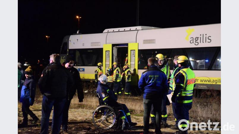 Übungseinsatz am alten Verladebahnhof. Bild: Kunz