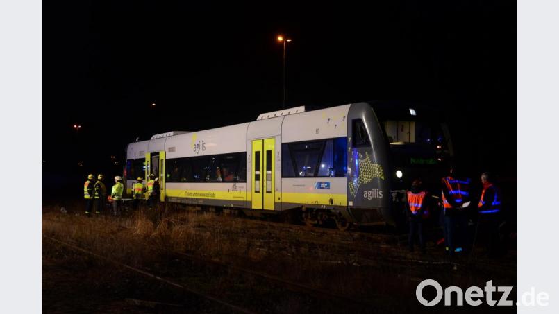 Übungseinsatz am alten Verladebahnhof. Bild: Kunz