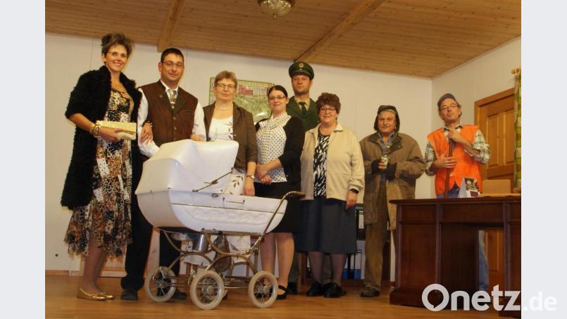 Die Akteure des Theaterstückes warten auf viiele Besucher Bild: agr