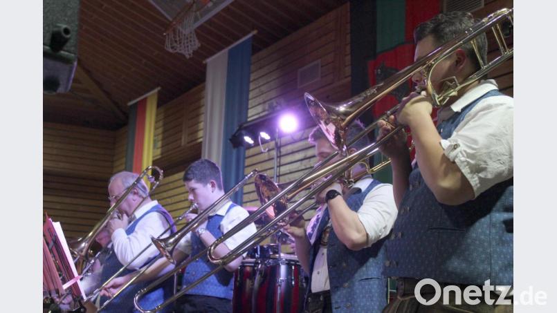 Posaunensolo bei „Oh, when the Saints“. Bild: Schönberger, Ferdinand [fsb]