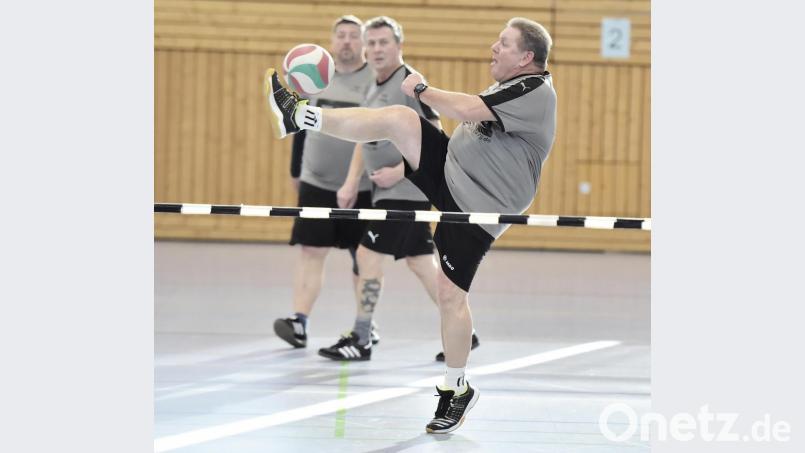 Robert Fruth (vorne) mit voller Konzentration für RSG Amberg in Aktion. Bild: Ziegler