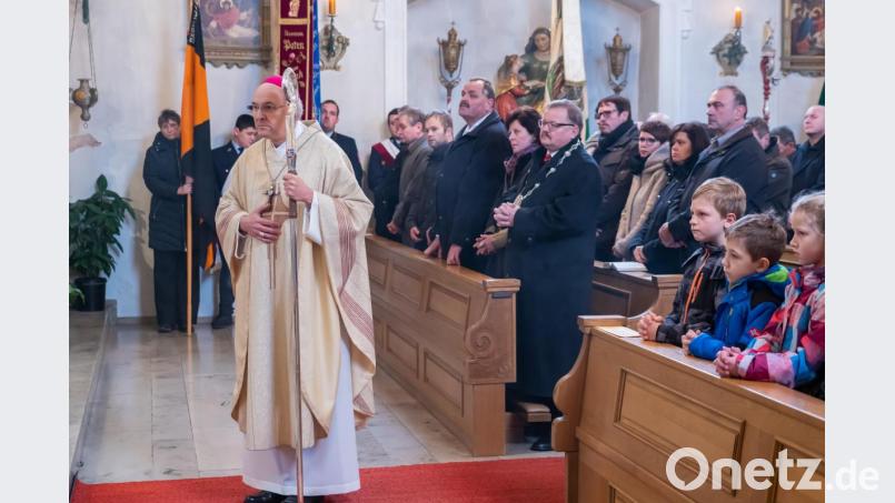 Besuch des Bischof Dr. Rudolf Voderholzer in der Pfarrei Bärnau. Bild: ws-fotografie, wms