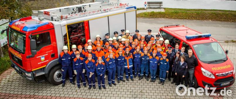 45 Teilnehmer aus acht Feuerwehren unterzogen sich dem Wissenstest. Bild: mad