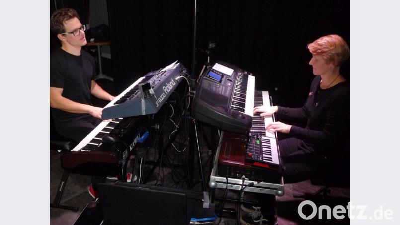 Auch durch das überragende Zusammenspiel überzeugte das Projekt „alles meins deins“ mit Matthias Sommer (links) und Anita Kinscher. Bild: bba