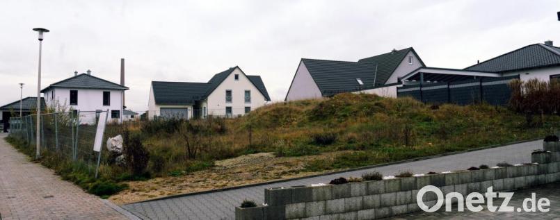Kaum Chancen hat ein Bauvorhaben, hier in der Johann-Gebhard-Straße im Baugebiet Sinterbühl ein Mehrfamilienhaus mit Tiefgarage zu bauen. Zu stark weicht der Plan von den Vorgaben des Bebauungsplanes ab. Bild: gf