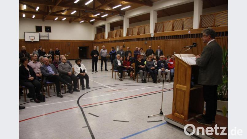 Die Festansprache hielt Bürgermeister Wolfgang Braun. Bild: wro