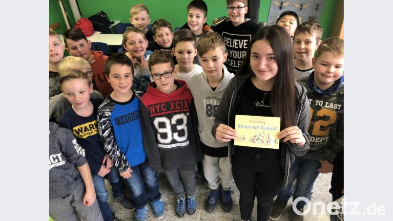 Vorlesetag an der Realschule im Stiftland Bild: Realschule im Stiftland/exb