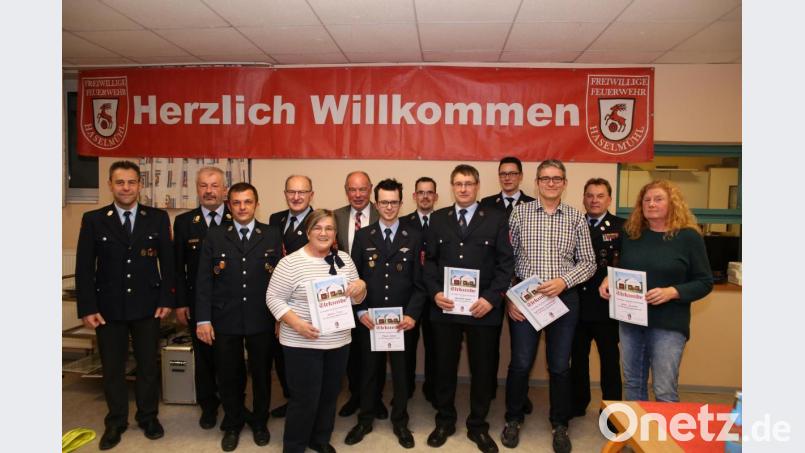 Für 10, 20 und 30 Jahre Mitgliedschaft geehrte Mitglieder. Bild: egl