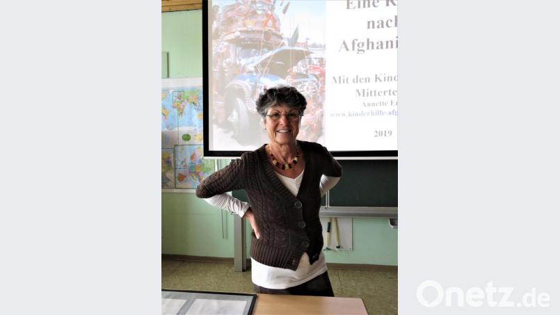 Annette Erös, Mitbegründerin des Hilfswerks &quot;Kinderhilfe Afghanistan&quot;, hat viel zu berichten über das schöne Land, in dem leider seit 40 Jahren Krieg herrscht. Bild: ubb
