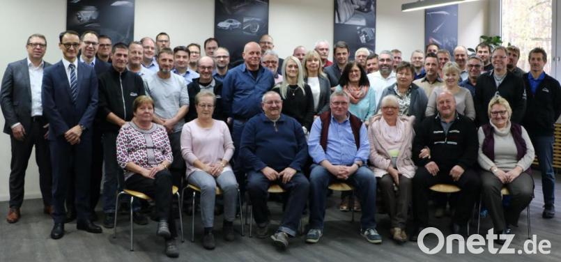 Novem ehrt Jubilare und verabschiedet Mitarbeiter der Standorte Vorbach, Kulmbach und Eschenbach in den Ruhestand. Bild: ilt