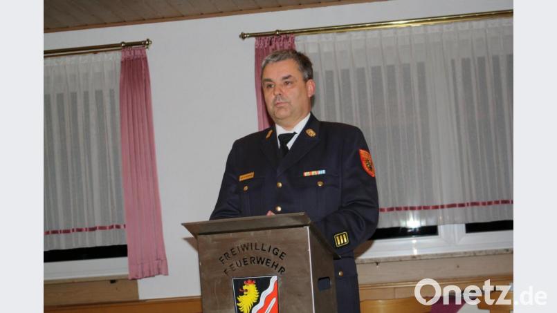 Auch in der Oberpfalz würden Feuerwehrleute im Dienst tätlich angegriffen, beklagt Kreisbrandinspektor Wolfgang Schwarz. Bild: bjp