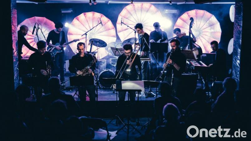 Das &quot;Philipp Rumsch Ensemble&quot; in der Sünde. Bild: Sebastian Reiter