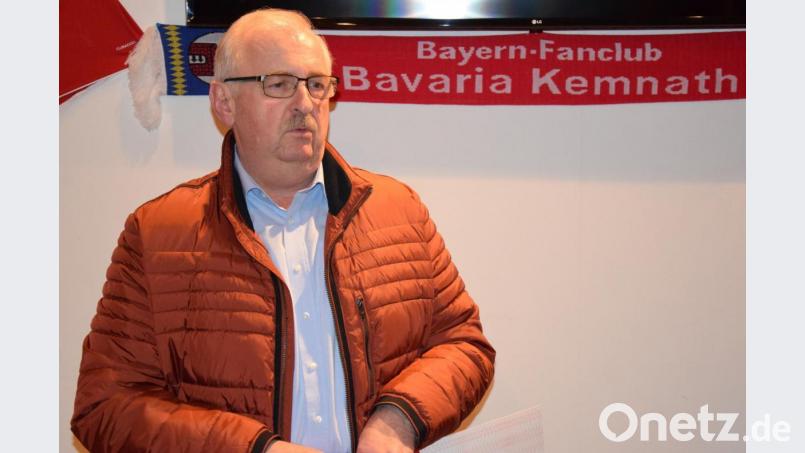 Vorsitzender Herbert Putzer sprach über die Arbeit der Kinderkrebshilfe in der Region Oberpfalz Nord. Bild: mde