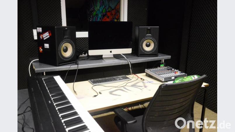 Im gut bestückten, Juz-eigenen Tonstudio toben sich vor allem Hip-Hopper aus. Bild: Kunz