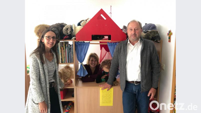 Ein starkes Team für starke Unterstützung: Regina Träger (von links), Ursula Breinbauer und Gunter Hannig, Leiter der Beratungsstelle. Bild: juh