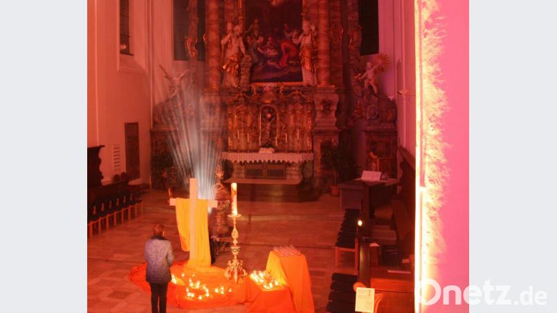 Die Stimmung in der Michaelskirche ist ganz besonders. Bild: exb/Martina Troidl