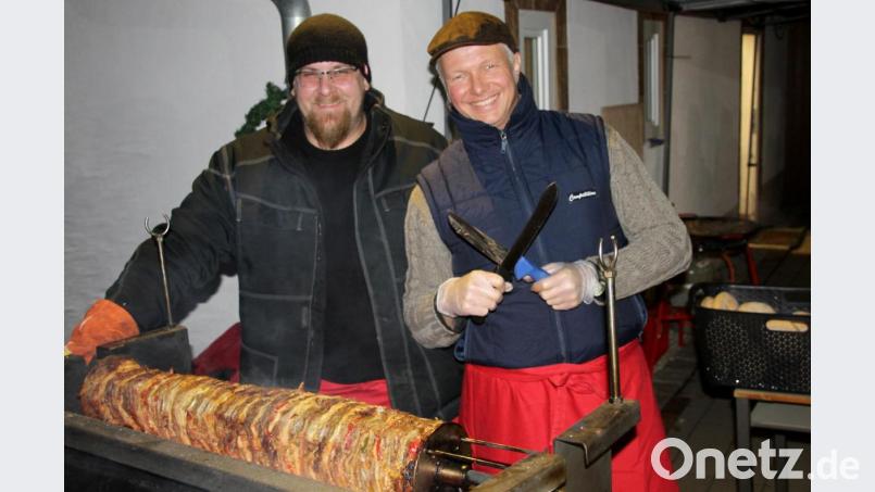 Ein Renner: Gyros mit Fladenbrot Bild: Schönberger, Ferdinand [fsb]
