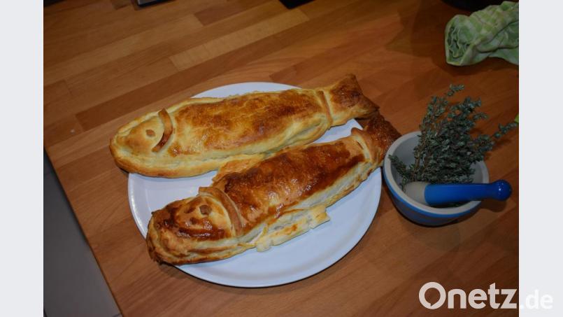 Etwa 20 Minuten werden die Forellen im Ofen gebacken. Vor dem Servieren soll man sie fünf Minuten ruhen lassen. „Damit die Fische nachgaren können“, erklärt Schiffer. Bild: Schiffer