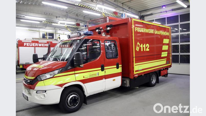 Der neue GW-L1 der Feuerwehr Grafenwöhr ist da. Bild: jma