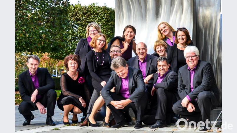 Das Vokalensemble &quot;ChorDiSono&quot; singt für einen guten Zweck. Bild: exb