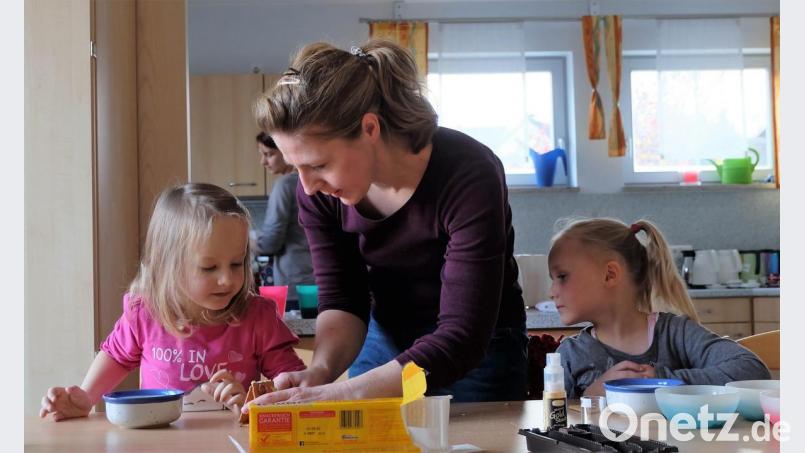 Architektonische Fähigkeiten waren bei den Kleinen gefragt. Bild: wlr