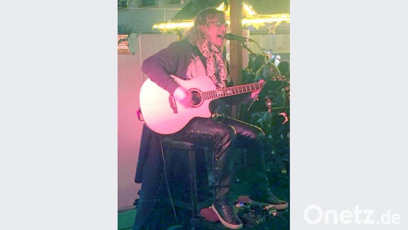 Mathias &quot;Lemmy&quot; Kiener in der Musikhütte. Bild: Kunz