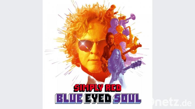 Das Cover des neuen Albums von Sänger Mick Hucknall und seiner Band Simply Red. Bild: Dean Chalkley/medienAgentur/dpa