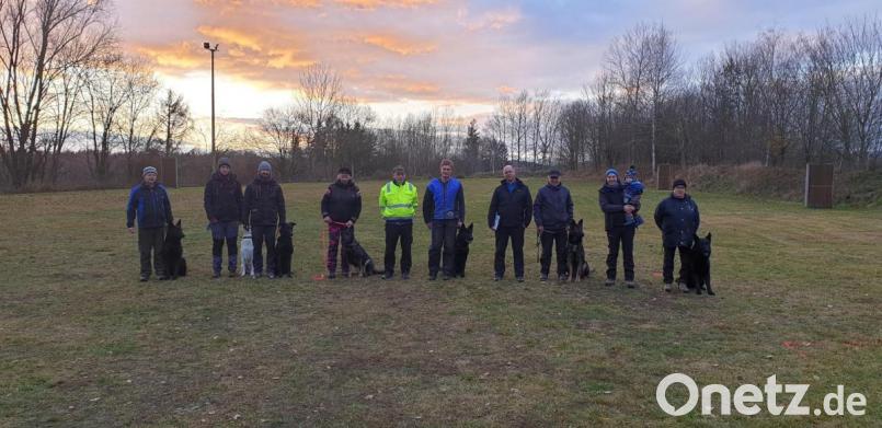 Herbstprüfung Schäferhundeverein Bild: exb